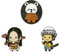 Amasukami 3 Anime characters Boa Hancock Abzeichen Bepo Abzeichen Trafalgar D Water Law Abzeichen set