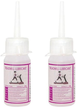 Silikonöl – 2 x 30 ml – Laufband-Schmiermittel – reduziert Lärm und verlängert die Lebensdauer – Eco-Verpackung