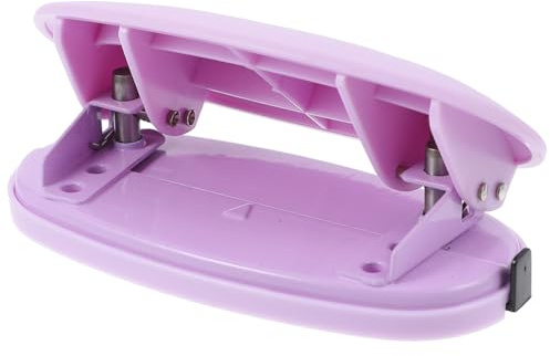 TEHAUX 2 Pz perforatore di carta forme di perforazione aperto e chiuso album viola vocich craft materiali per la rilegatura dei libri perforatrice all'interno delle pagine silicone