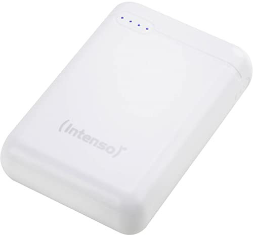 Intenso 7313532 Powerbank XS 10000, externes Ladegerät (10000mAh, geeignet für Smartphone/Tablet PC/MP3 Player/Digitalkamera) weiß