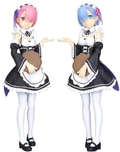 Sega Re Zero Starting Life in Another World: Rem and Ram Premium Figure Set Ver. 1.5 Édition originale
