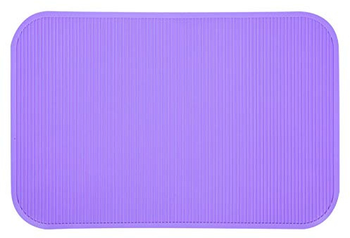 AMONIDA Non-Slip Mat for Pet Grooming Table, Pet Grooming Bathing Training Table Non-Slip Rubber Mat for Pet Grooming Table, Safe And for Pets Dog Cat Home(purple)