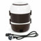 SHZICMY Elektrische Lunchbox 3 Schichten Elektrische Brotdose Warmhaltebox Speisenwärmer Tragbare Brotdose Lunch Box für Büro