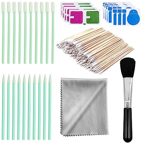 132 piezas Kit de limpieza de teléfono celular puerto de carga USB y cepillo limpiador de auriculares compatible con iPhone Xs Max X 8/7/6/5/4 iOS Samsung LG Huawei Motorola MacBook y dispositivos