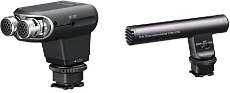 Sony SON2391 ECMXYST1M.CE7 Stereo Microphone - Black ECMGZ1M.SYH Gun Zoom Microphone for MI Shoe - Black