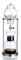 Serlium Ice Cold Brew Dripper Kaffeemaschine,Cold Brew Tropfturm 600 ML Wiederverwendbarer Glasfilter Transparenter Edelstahlständer DIY Coffee Maker Glaskaraffe