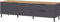 Germania Lowboard 1472-549 GW-California, in Graphit/Navarra-Eiche-Nb., mit Selbsteinzug der Schubladen, 164 x 47 x 47 cm (BxHxT)