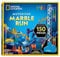 NATIONAL Geographic Murmelbahn mit motorisiertem Aufzug - 150-teiliges Set, motorisierte Spirale, 30 Murmeln, Aufbewahrungstasche, Perpetuum Mobile, Murmelspiel, Physikspielzeug für Kinder