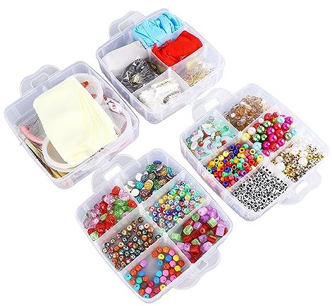 Tbest LS Perlen Brlet AKin Kit Bunte Bea Ylic Perlen mit Schmuck AKin Toolor Brlet Schmuck Fts