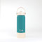 cribstar Personalised Insulated Straw Water Bottle | Stainless Steel | Laser Engraved | 12 Hours Hot & 24 Hours Cold | Vaccum Flask | Straw Lid | BPA Free (Teal - 18oz/500ml)
