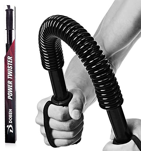 DOBEN Profi Königsfeder Biegehantel für Krafttraining Fitness Biegehantel 20kg, 30kg, 40kg, 50kg, 60kg, Armtrainer Gerät