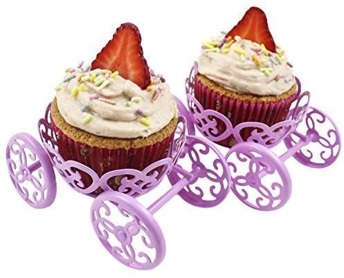 Zoie + Chloe Cupcake-Ständer für Prinzessinnen-Kutsche, 2 Stück