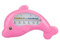 Ejoyous Delfin Baby-Thermometer für die Badewanne, kindersicheres Bade-Thermometer, Digitales Thermometer für Bad und Babyzimmer- Badethermometer für Kinder & Baby zum Messen der(rosaroter Delfin)