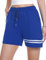 Gyabnw Pantaloncini da Corsa Donna Pantaloni Corti Palestra Donna e Vita Alta Estivi Bermuda da Donna con 2 Tasche con Coulisse per Fitness Yoga Jogging
