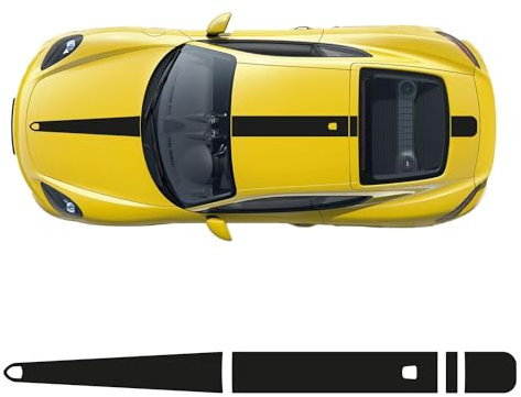 Centre Stripe Exact Fit Kit Decal Air Release Vinyl Fits Porsche 718 Cayman 982