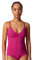 Skiny Damen Spaghettishirt mit herausnehmbare Pads Micro Essentials 084261 Gr. 42 in Fading Thistle