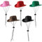 byepica Cowboyhüte für Haustiere, kleine Hunde und Katzen, Cowboy-Cosplay-Set, bunt, verstellbarer Riemen, Haustierhüte für Urlaub, Partys und Fotografie, 5-teilig