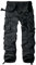 Jessie Kidden Men's Combat Camo Cargo Trousers Camouflage Army Military Tactical Work Pants #7533-Iron Grey-34