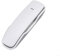 Hasaller Téléphone filaire sans fil avec indicateur LED de mémoire à 13 chiffres - Sonnerie sonore - Support mural ou de bureau pour la maison, le bureau, le dortoir (blanc)