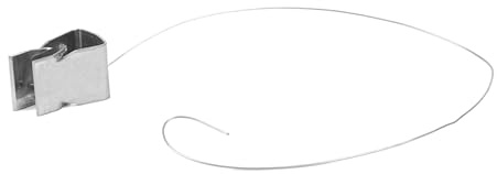 Parotec grapas anti-tormenta para tejas recortadas tipo 513 – Acero inoxidable, 100 uds, clips resistentes para tejas de hormigón y tejuelas, fijación en listones, duraderas y anticorrosión