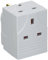 Daewoo Electricals 3 Way UK Plug Multi Adapter 3 Sockets 13 Amp 250 Volts