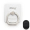iRing Premium Pearl Weiß- das Original, Universal Smartphone Ständer, Haltegriff, Autohalterung, Handy Ring, Auto Kfz Halterung (Pearl White)