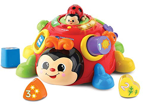 VTech – Super Marienkäfer – Formen zum Einbauen – 2 Spielmodi – Version FR