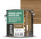 JOVIRA PINTURAS. Lasur Protector Mate. Protege, decora y embellece todo tipo de madera (2,3 Litros, Castaño) G-16