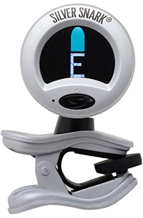 Silver Snark 2 Clip-On Chromatic Guitar Tuner - Silver with Ultra-Fast Response and Long Battery Life | For Guitar, Bass, Ukulele, Banjo