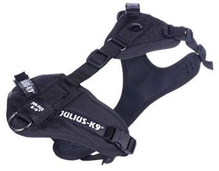 Julius-K9, 19MTR-XS-AMZ, Mantrailing & Outdoor Hundegeschirr, Größe: XS, schwarz