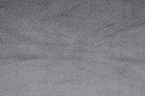Stoff Meterware Vienne Velours- 1 Meter, Velourstoff, Polster, Möbel, Kissen, Vorhänge, Bekleidung, Deko, Bezüge (Grau)