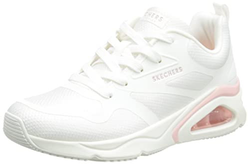 Skechers Damen Tres-Air UNO Revolution-Airy Sneaker, White Hot Melt Mesh, 39 EU