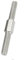 SLOYCA 2 Stück M6 Links- und Rechtsgewinde Doppelende Gewindestange M6 M8 Positives und Negatives Gewinde Bar Stehbolzen Schraube 304 Edelstahl (Color : M8x60mm-2pcs)