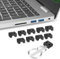 YAODHAOD USB A Port Blockers 10 Pack, USB Sicherheitsschloss schützen Informationssicherheit, entfernbarer USB 2.0/3.0 Port Stecker Due&Moisture Resistent Shield für PC, Laptop&Notebook Datenschutz