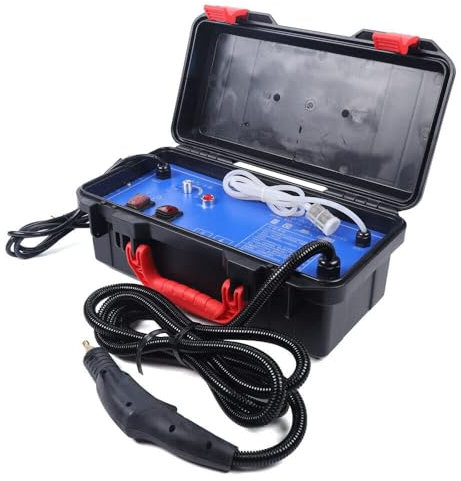 HINOPY - 3000W Dampfreiniger, 3-5 Bar Tragbar Hochtemperatur KFZ Steam Cleaner Reinigungsma