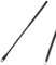 Brosse de Nettoyage pour Paille, 24cm Brosse Paille Goupillon Paille Silicone Extra Longue et Réutilisable Flexible de 10mm Brosse de Paille pour Pailles en Métal et en Verre Couvercle de Boisson