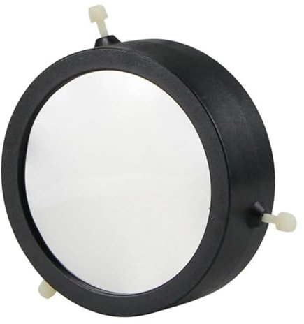 CONFUSE 1 PC da 60mm A 90mm Filtro Solare Pellicola Non Barda Pellicola Planetaria Lente A Membrana Solare Solare Copriobiettivo per Telescopio Astronomico Nero