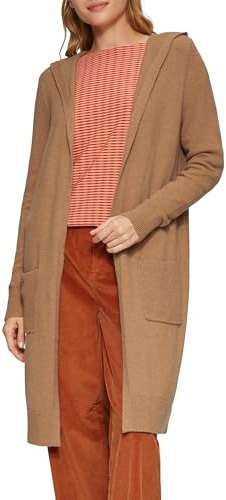 s.Oliver Long-Cardigan mit Kapuze