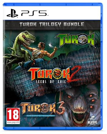 Turok Trilogy Bundle [PEGI] (100% Uncut) (Deutsch spielbar) (PS5)
