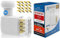 [ Test 2X SEHR GUT ] Anadol Gold Line OCTO LNB für 8 Teilnehmer 0.1dB - für Direkt Anschluss - 8fach 8-Fach Full HD TV 4K LNC + Kontakte vergoldet + Wetterschutz im Set mit 16 F-Stecker vergoldet