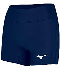 Mizuno Volleyball-Shorts für Damen, erhöhte Beinlänge, 10,2 cm Schrittlänge, Kurze Volleyball-Shorts