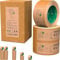 Pandabode Kraft Paper Packing Tape 48mm x 50m | Brown Paper Tape for Strong Parcel Packaging | 1/3/6/12 Pack | Recyclable & Eco Friendly (3)