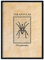 Nacric Vintage Print Tarantula. Poster von Insekten in gravierten Stil- und Sepia-Tönen. Innenausstattung. A3 Größe mit Rahmen.