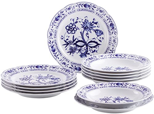 KAHLA 170620A72067U - Vajilla (12 piezas), diseño de cebollas