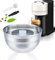 RECAFIMIL Cápsulas de café reutilizables compatibles con máquinas Nespresso Vertuo Next de acero inoxidable, filtro de cápsulas de café recargable, uso con cápsulas originales de 230 ml (no incluye