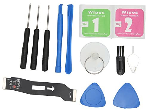 LCD Screen Display Connector Flex Cable for Samsung S20 Ultra 5G G988B DS, FPC Foldable Motherboard Connection Cable, Touch Screen Digitizer Assembly with Disassembly Tool, Easy to Install
