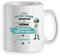 Mug/tasse chirurgien docteur personnalisée avec un prénom - cadeau medecin chirurgien meilleur de l'univers modèle2