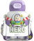 FASHION YO Buzz Bouteille d'eau réutilisable pour enfants 700 ml en polypropylène avec couvercle à paille sans BPA (Buzz)