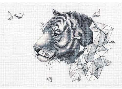PANNA Cross Stitch Kit, Multicoloured, 37.5x26.5cm
