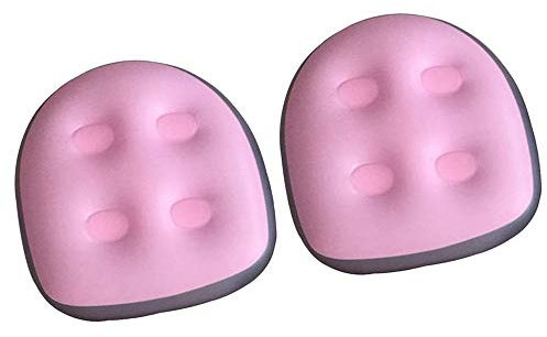 Whirlpool-Sitzerhöhung für aufblasbaren Whirlpool-Sitz, multifunktional, mit Saugnapf, für Erwachsene und Kinder, zu Hause, Spa und Erholung, 2 Stück, Pink